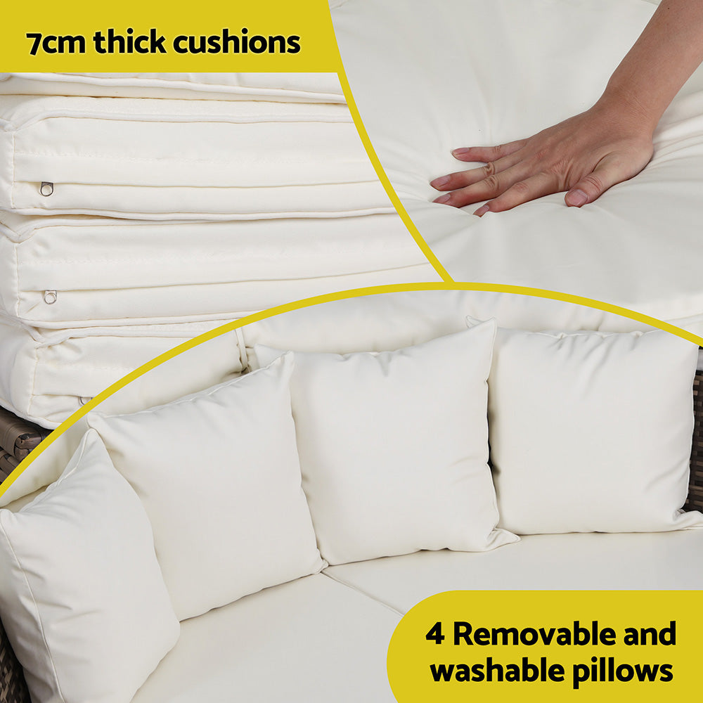 Gardeon Outdoor Sun Lounge