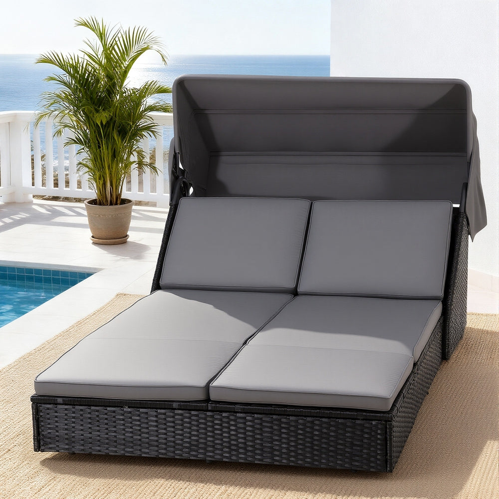 Gardeon 4-Position Adjustable Outdoor Daybed