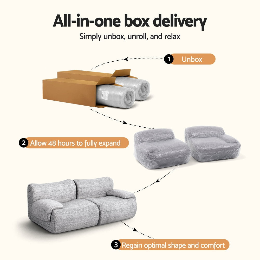 Artiss 2 Seater Modular Sofa
