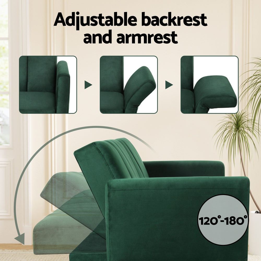 Artiss 3 Seater Sofa Bed