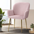 KYNSEE Dining Chairs, Set of 2 - Pink