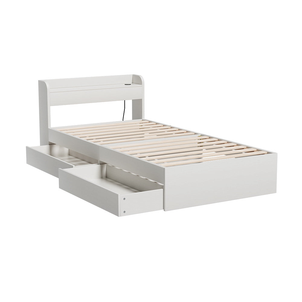 AURA Bed Frame inc. drawers - Single