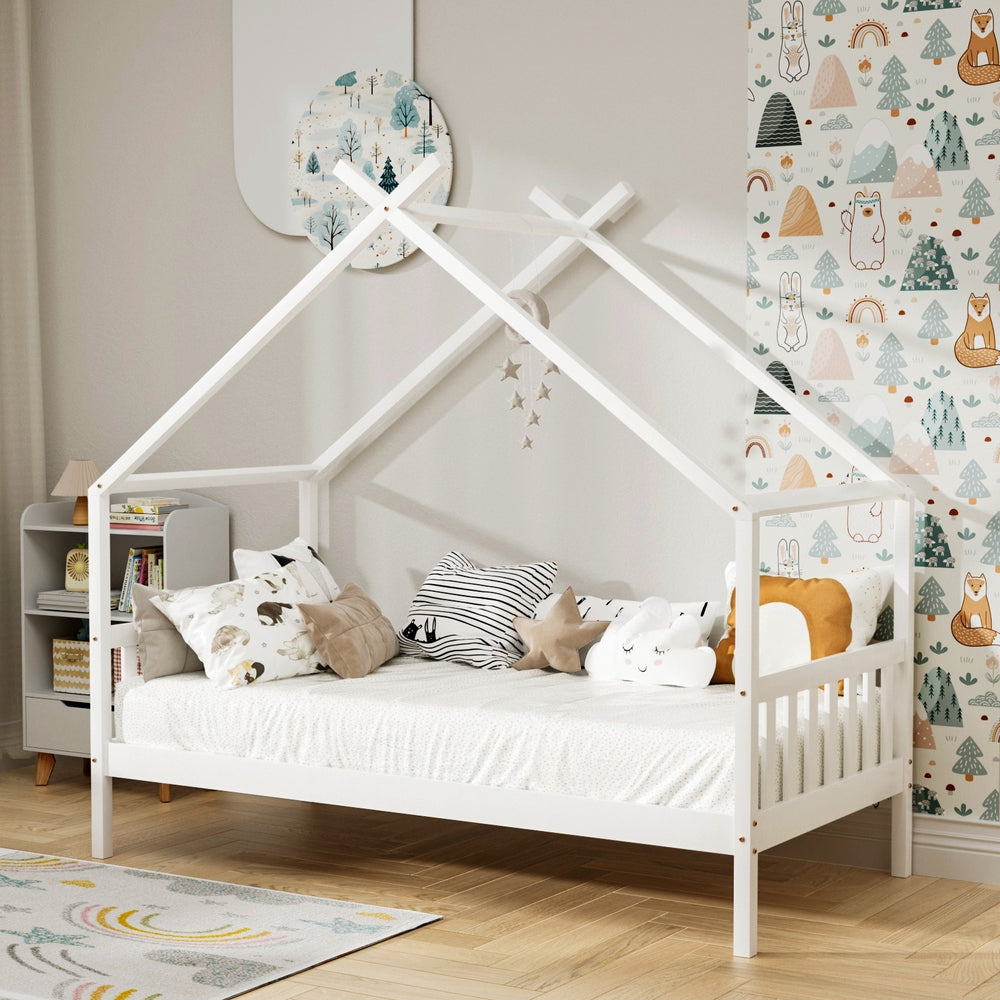Artiss "House" Bed Frame - Single