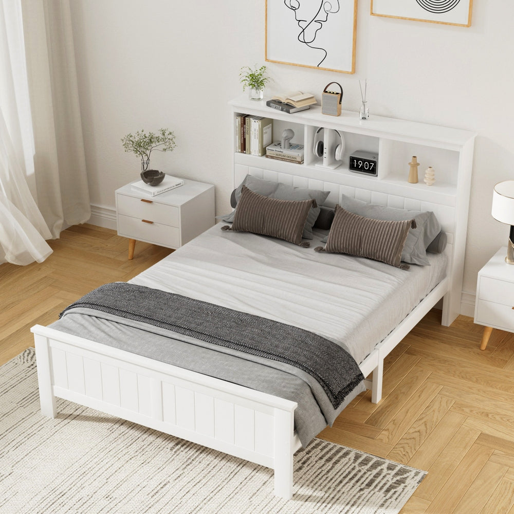 Artiss Conqueror Bed Frame - Double